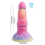 Load image into Gallery viewer, Gradient Fantasy Suction Cup Anal Dildo