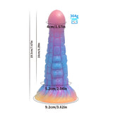 Load image into Gallery viewer, Glow In The Dark Creature Anal Dildo