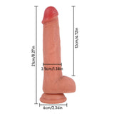 Load image into Gallery viewer, 8 Inch Slim Soft Realistic Dildo