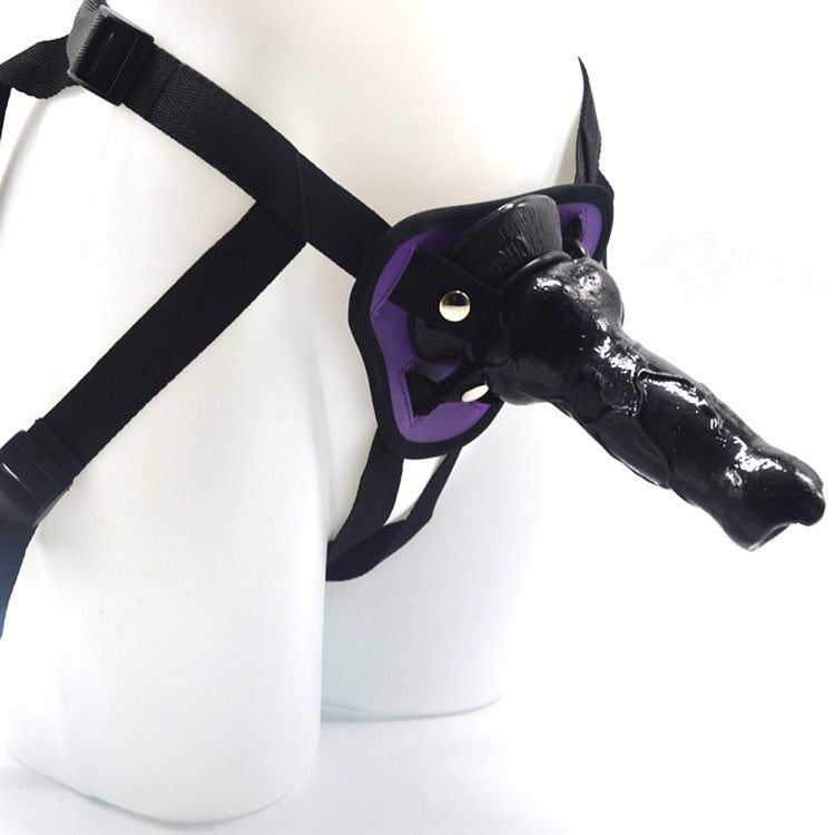 Black Strap On Dog Dildo For Beginners