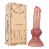 Load image into Gallery viewer, Wolf Dildo Knots Silicone 7 inch