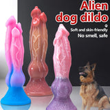 Load image into Gallery viewer, Three Headed Dog Dildo Big Sex Toys