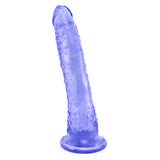 Load image into Gallery viewer, 8 Inch small straight blue dildo