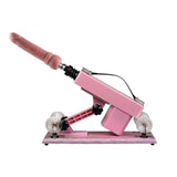 Load image into Gallery viewer, Pink Female Sex Machine with Dildo Accessories