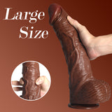 Load image into Gallery viewer, King Cock Dildos 14 inch Brown