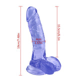 Load image into Gallery viewer, 7 inch blue dildo