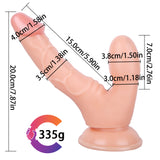 Load image into Gallery viewer, Flexible Dual Penis G Spot Dildo