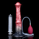 Load image into Gallery viewer, Pink Horse Ejaculation Liquid Silicone  Fantasy Dildo