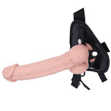 Load image into Gallery viewer, Flesh 9inch Silicone Strap On Dildo