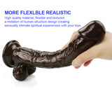 Load image into Gallery viewer, 10 inch coffee dildo