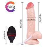 Load image into Gallery viewer, Flesh Ejaculating 7.5 Inch Dildo