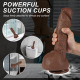 Load image into Gallery viewer, G Spot Thrill up Brown Realistic Dildo