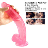 Load image into Gallery viewer, 10 inch crooked mouth pink dildo