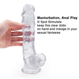 Load image into Gallery viewer, 9 Inch Jelly Dildo