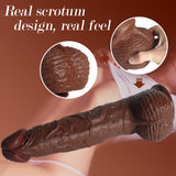 Load image into Gallery viewer, King Cock Dildos 14 inch Brown