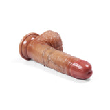 Load image into Gallery viewer, hands free dildo 8 inch brown for women 