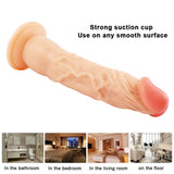 Load image into Gallery viewer, 8 Inch super straight flesh colored dildo