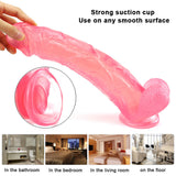 Load image into Gallery viewer, 12 inch pink huge dildo