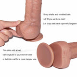 Load image into Gallery viewer, Pointed Silicone Penis 2 Inch Wide Dildo