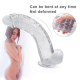 Load image into Gallery viewer, 12 Inch Jelly ice Dildo