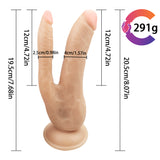 Load image into Gallery viewer, Beginner Double Penis Dildo