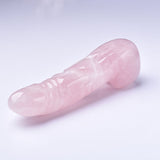 Load image into Gallery viewer, Rose Quartz Dildo Crystal Penis