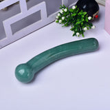 Load image into Gallery viewer, Green Aventurine Curve Crystal Dildo