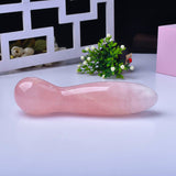 Load image into Gallery viewer, Simulation pink crystal dildo