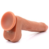 Load image into Gallery viewer, Foreskin Penis 9 inch Realistic Vibrator Dildo