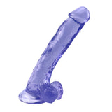 Load image into Gallery viewer, Rubber Dildo 10 inch blue