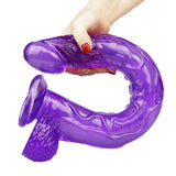 Load image into Gallery viewer, Anal purple dildo