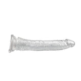 Load image into Gallery viewer, 8 Inch Clear Jelly Dildo