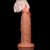 Load image into Gallery viewer, Red Glans Thick Big Silicone Realistic Dildo