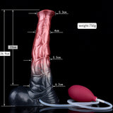 Load image into Gallery viewer, 10.59 Inch Ejaculation Liquid Silicone Fantasy Dildo