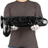 Load image into Gallery viewer, 18 inch Black Huge Dildo