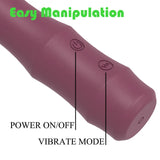 Load image into Gallery viewer, Bambo Dildo Purple Vibrating Discreet