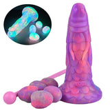 Load image into Gallery viewer, Dragon Shape Luminous Ovipositor Dildo