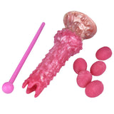 Load image into Gallery viewer, Pink Alien Manual Ovulation Device Dildo