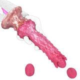 Load image into Gallery viewer, Pink Alien Manual Ovulation Device Dildo