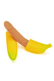 Load image into Gallery viewer, Discreet Banana Vibe Waterproof Dildos Vibrator 5 Inch Dildo