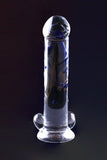 Load image into Gallery viewer, Erotic Crystal Glass Dildo Realistic