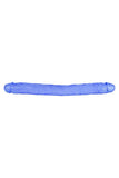 Load image into Gallery viewer, Double-Ended Super Jelly Tpe Realistic Dildo Blue / One Size