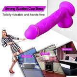 Load image into Gallery viewer, 9.5 Inch Super Soft Liquid Realistic Silicone Dildo