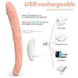 Load image into Gallery viewer, Remote Control Free Bending 11.96 Inch Double-Ended Dildos Dildo