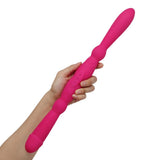 Load image into Gallery viewer, Double-Ended Strapless Dildo G-Spot Vibrator Rechargeable