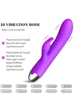 Load image into Gallery viewer, G Point Dildo Female Rabbit Vibrator Double Vibration Stimulator Silicone Clitoris Vagina Massager