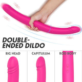 Load image into Gallery viewer, 17.7 Inch Realistic Double-Ended Dildos For Anal Vagina Simulation Dildo Vibrator